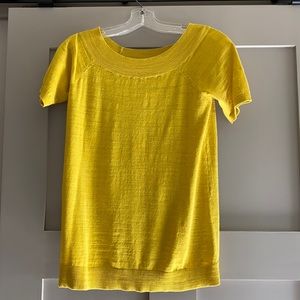 Short sleeve sweater